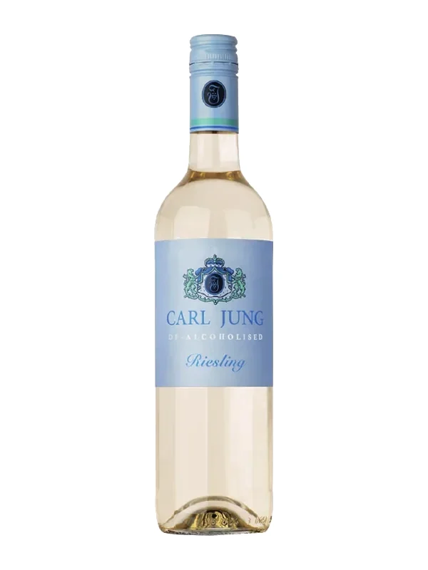 Carl Jung Riesling feinherb alkoholfrei, botella
