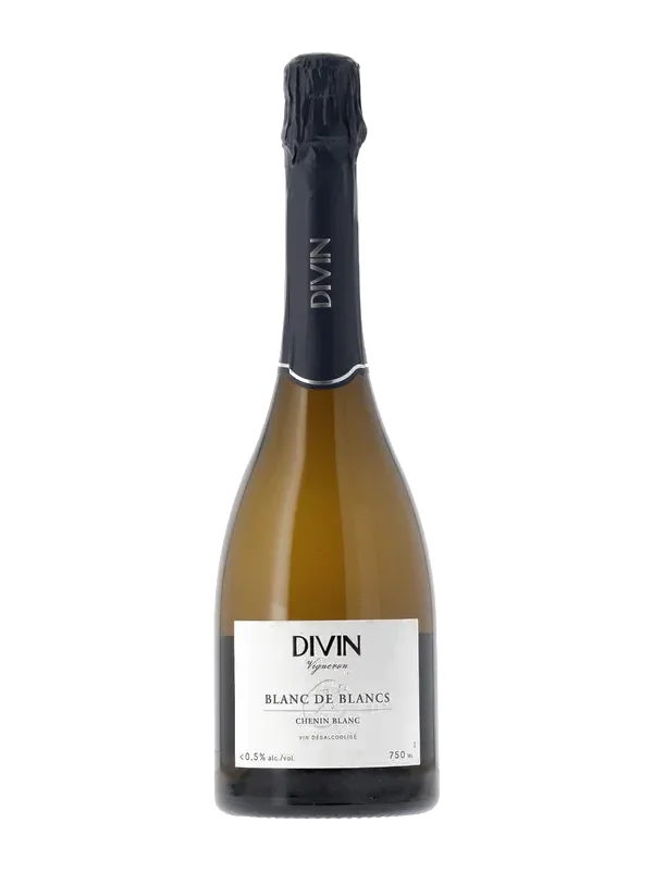 Divin Vigneron Blanc de Blancs, bottle