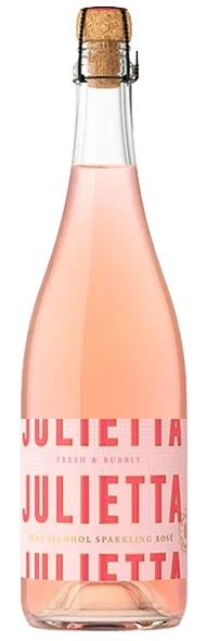 Julietta Rosado Espumoso Zero, botella