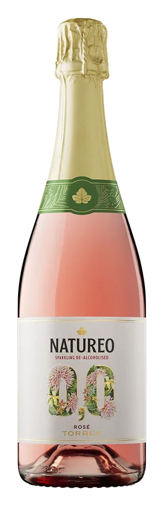 Natureo Sparkling Rosé, botella